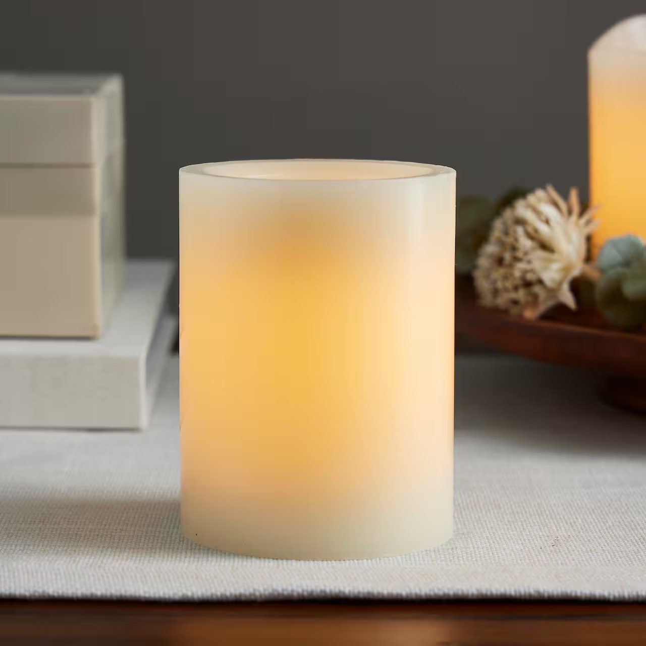 A Flameless Wax Candle for the Room That Isn't Allowed Real Ones