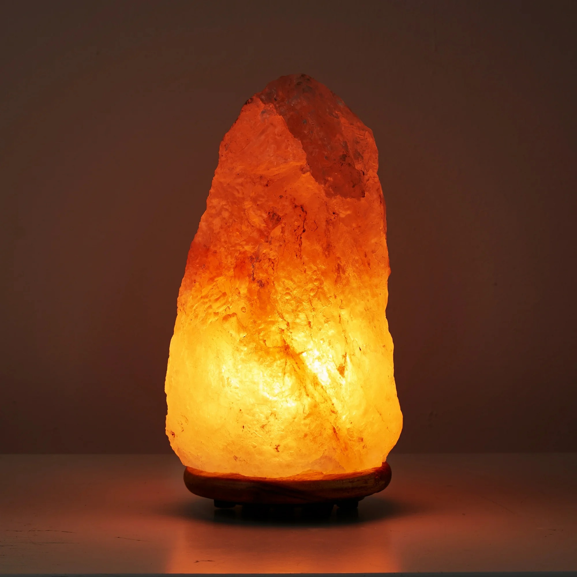 A Himalayan Salt Lamp for the Corner That Needs a Warm Glow